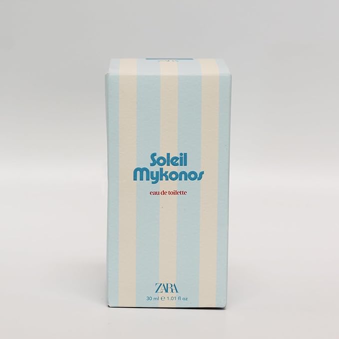 Zara Soleil Mykonos Perfume for Kids Fresh and Light Seasonal Floral Eau de Toilette Inspired by Mykonos 30ml (1.0 fl. oz.)