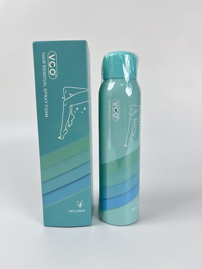 VGO 3 pack Hair Removal Spray Foam Contains Aloe Vera Extract Natural Ingredients Painless Bikini Hair Removal for Women &amp Men Depilatory Cream 15.21FL OZ