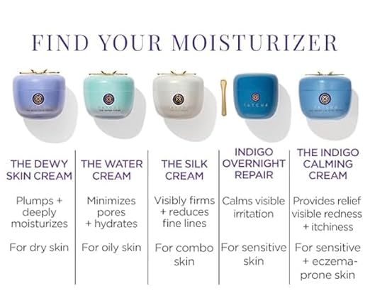 TATCHA Indigo Calming Cream | Face Moisturizing Cream for Eczema &amp Redness | 50ml / 1.7 oz