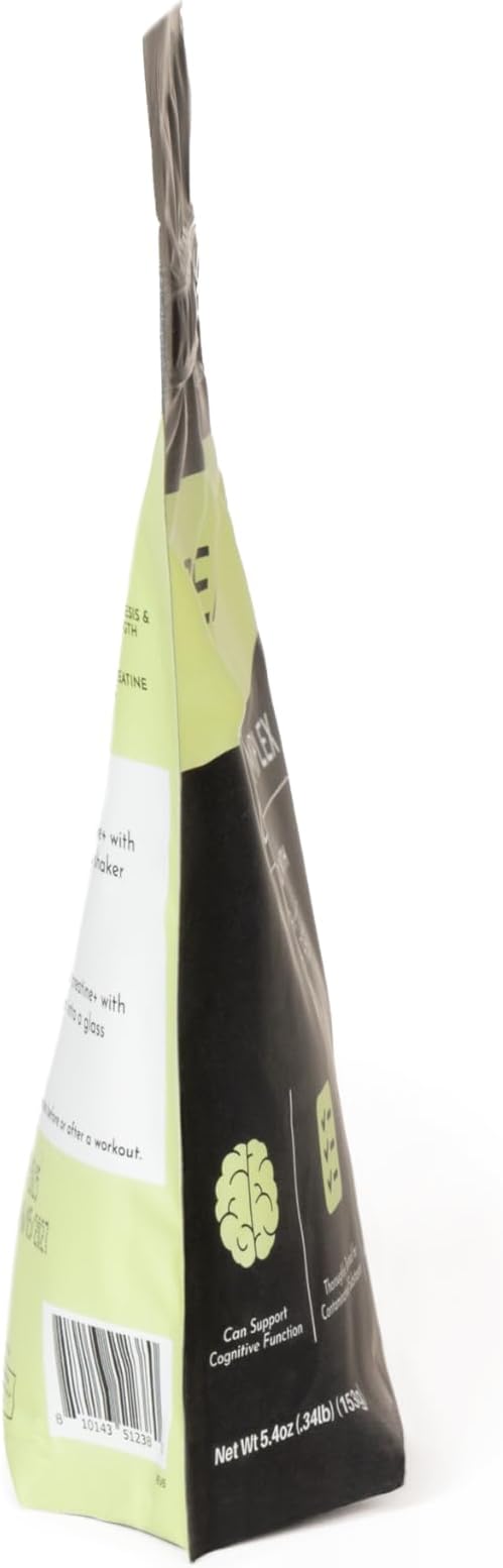 JUST INGREDIENTS Creatine Monohydrate Powder with Rejen Fulvic Mineral Complex - Supports Muscle Recovery Energy Strength Cognitive Function - 30 Servings