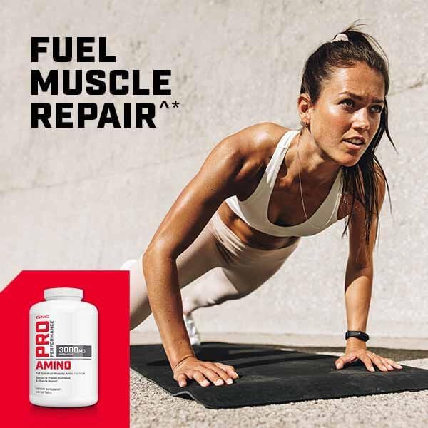GNC Pro Performance Amino 3000mg 240 Softgels Supports Protein Synthesis and Muscle Repair