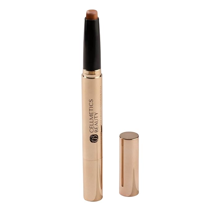 Long-Wear Waterproof Cream Eyeshadow Stick (Velvet (017)) | Blendable Eye Makeup Crease-Proof Smooth-Glide | Eye Shadow for Older Women | Easy Application Lift &amp Define