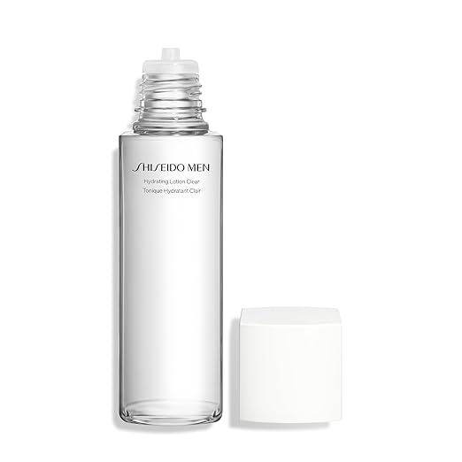 Shiseido Men Hydrating Lotion Clear - 5 oz - Delivers 12-Hour Hydration &amp Visibly Improves Roughness - Non-Comedogenic - All Skin Types - Paraben Free &amp Mineral Oil Free
