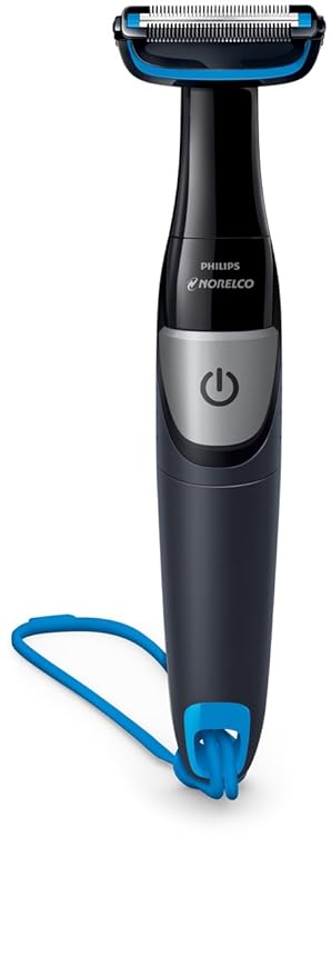 Philips Norelco Bodygroom Series 1100 BG1026/60 Showerproof Body Hair Trimmer and Groomer for Men