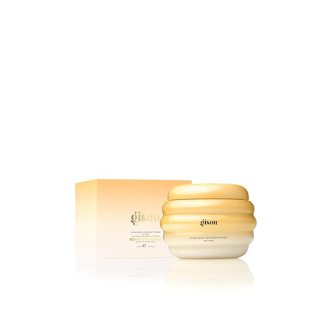 Gisou Honey Gloss Ceramide Therapy Hair Mask ? Deep Repair &amp Hydration with Mirsalehi Honey Ceramides &amp Hyaluronic Acid 7.8 fl oz