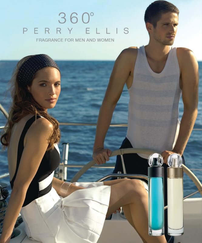 Perry Ellis 360° Women mini gift set - 4-pack of .25 fl oz EDP travel sprays (360° Women 360° Coral 360° Purple 360° Red)