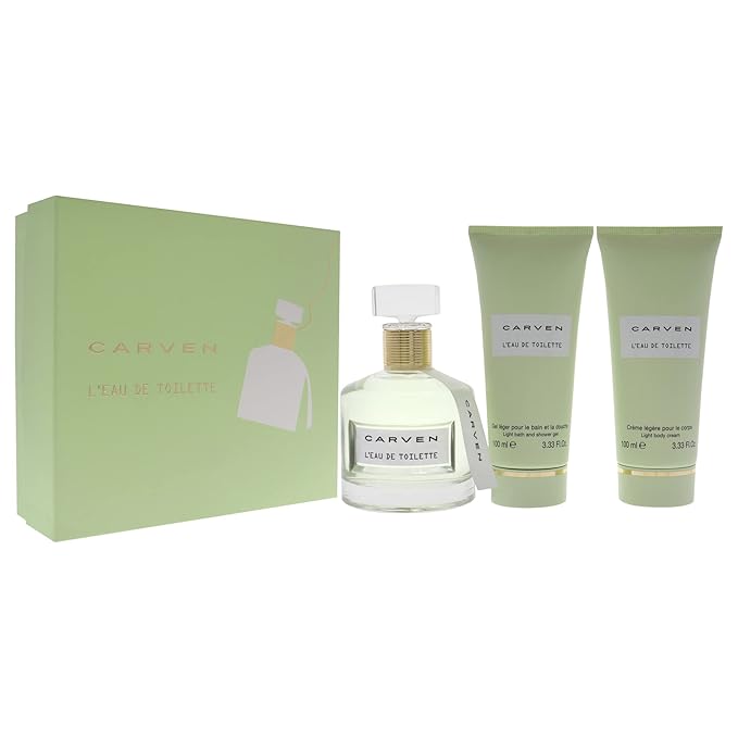 Carven Le Parfum for Women 3 Piece Gift Set