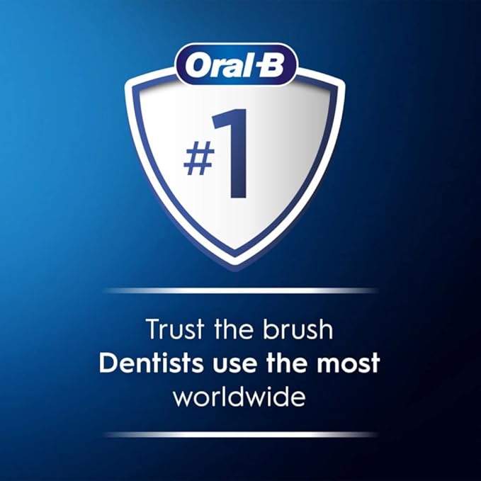 Oral-B Pro 1000 Rechargeable Electric Toothbrush Pink 3 Replacement Brush Heads