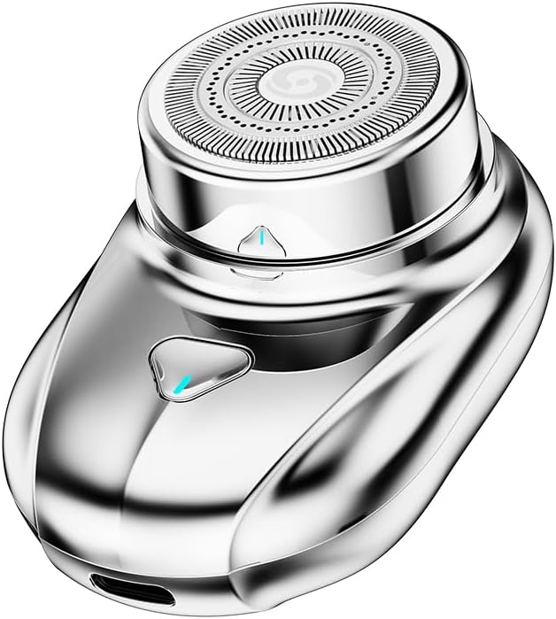 NiTa Mini Electric Shaver IPX7 Waterproof Wet&ampDry Shave Travel Shaver - Fast Charging &amp 60 Days Battery Life