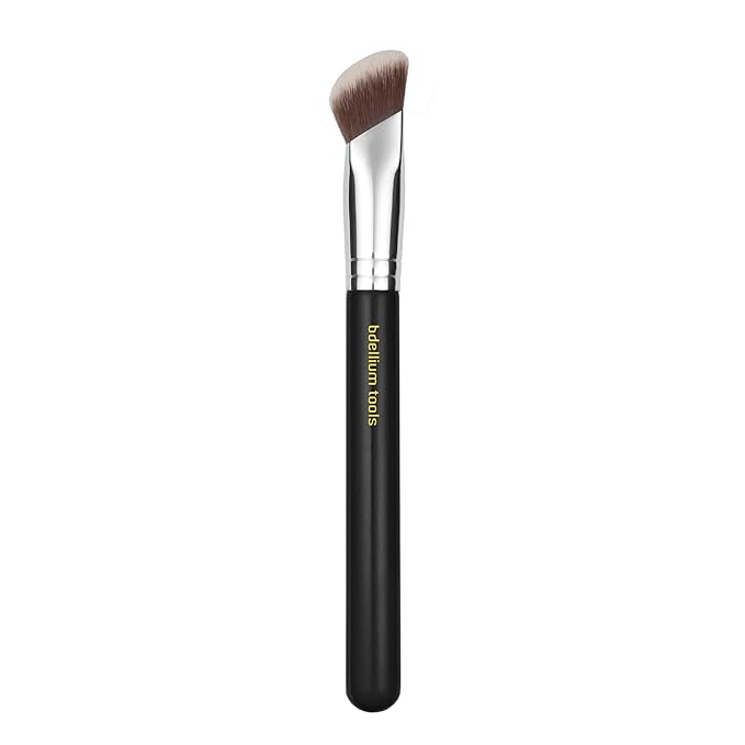 Bdellium Tools Professional Makeup Brush - Maestro Series 967 Soft Square Foundation - With All-Vegan Synthetic Fibers For Creating a Flawless Complextion (Black 1pc)