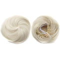 EARSHOT Hair Buns Hair Piece 1 Pack Donut Bun with Drawstring Ponytail Hair Extensions Synthetic Curly Bun Wig Hair Slices Hair Bun for Women Hair Accessories For Girls (Color : #60)