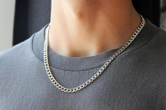 To My Man Necklace Custom Cuban Chain Necklace Gift For Husband Valentine Gift For Men Anniversary Birthday Gift For Him Husband Necklace From Wife Boyfriend Jewelry From Girlfriend