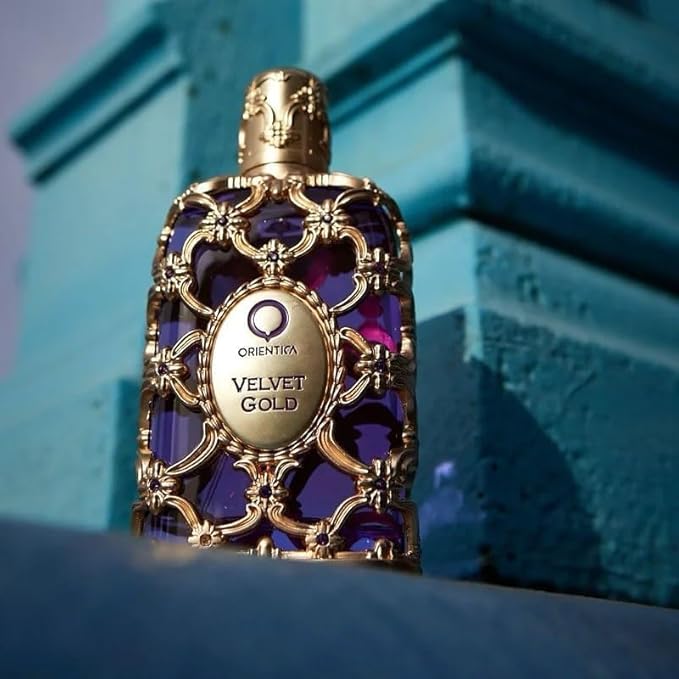 Orientica Luxury Collection Velvet Gold Eau De Parfum ? Vanilla Bergamot Gourmand Caramel Violet Patchouli Rose Musk Animalic Amber - Arabic Perfume for Men &amp Women ? 2.7oz/80ml