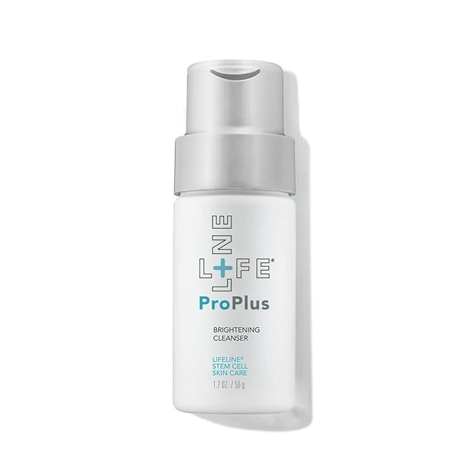 Lifeline ProPlus Face Cleanser | Daily Refining Enzyme Gel Cleanser Facial Wash with Vitamin Vitamin AE Gently Exfoliates Purifies Renews Revitalizes Skin for Smoother &amp Youthful Look 1.7 oz