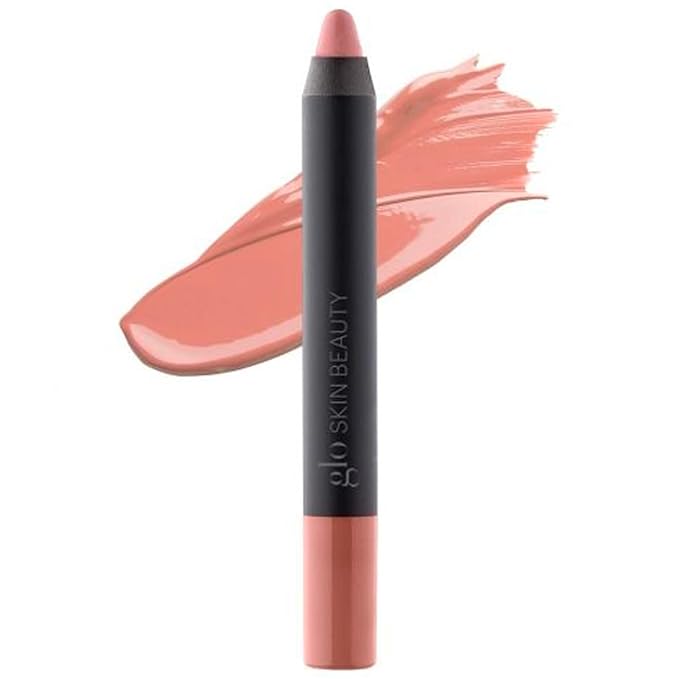 Glo Skin Beauty Cream Glaze Lip Crayon | High Shine Lip Color with Intense Saturation and Impressive Staying Power (Chiffon)