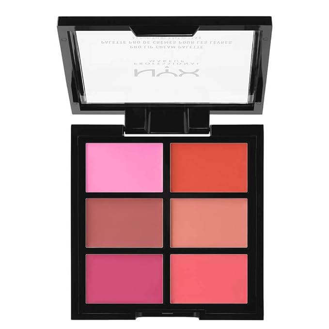 NYX PROFESSIONAL MAKEUP Pro Lip Cream Palette The Pinks 0.317 Ounce