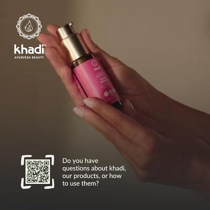 khadi ROSE REPAIR Ayurvedic Shampoo - Intensive regeneration &amp nourishing care for damaged hair - 100% natural &amp silicone-free - 6.7 fl oz