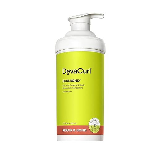 DevaCurl CurlBond Re-Coiling Treatment Mask | Helps Re-Link Broken Bonds | Improves Strength | Protects From Future Damage | All Curl Types