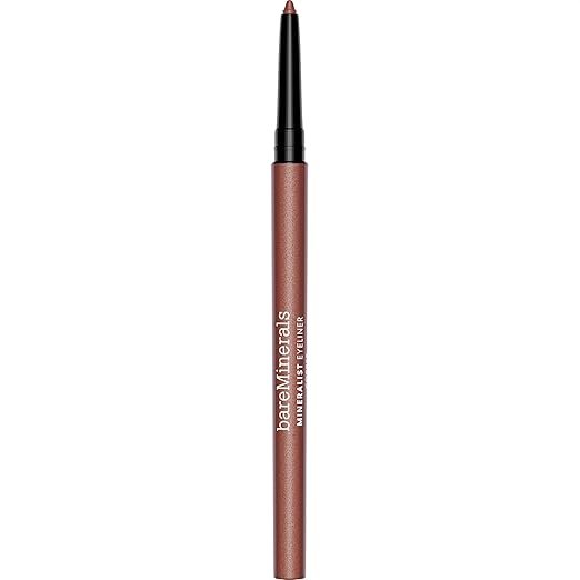 bareMinerals Mineralist Lasting Eyeliner Mineral-Based Waterproof Eyeliner Long-Lasting Color Smudge-Proof Transfer-Proof Retractable Vegan