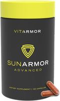 SunArmor Advanced with Nicotinamide and Powered by Polypodium Fights The Signs of Photoaging Use with Sunscreen Dermatologist Developed 120 Capsules