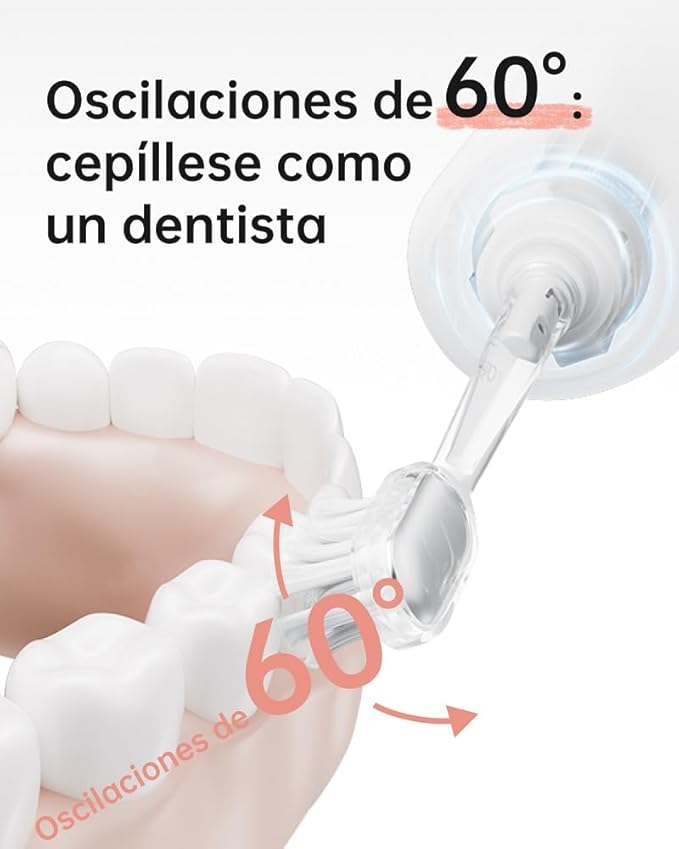 Laifen Wave Special Electric Toothbrush New 2025 Version Oscillation &amp Vibration Sonic Electric Toothbrush for Adults with App 2 Brush Heads IP68 Waterproof Travel Powered Toothbrush (Matte Pin