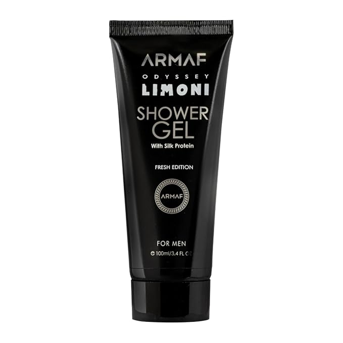Armaf Odyssey Limoni Fresh Edition ? Citrus Marine Amber ? 4-Piece Gift Set for Unisex (3.4 oz Eau de Parfum + 3.4 oz Shower Gel + 1.7 oz Body Spray + 8.4 oz Shampoo)