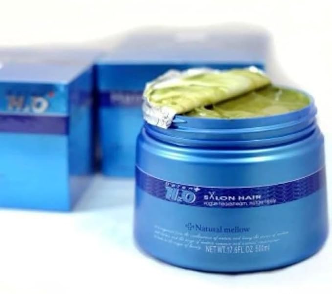 Kaijoe H2O Smooth &amp Repair Hair Mask (500ml) - Intensive Hydrating Treatment for Damaged Dry and Chemically Treated Hair - Restores Shine and Softness
