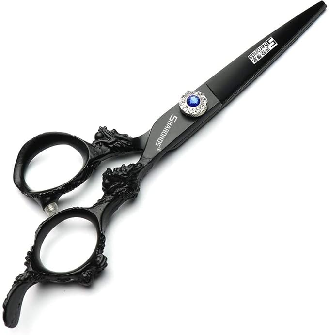 6/7/9-inch professional hair clipper set stainless steel sharp hair clippers hairdresser specific scissor (6 inch 2pc)