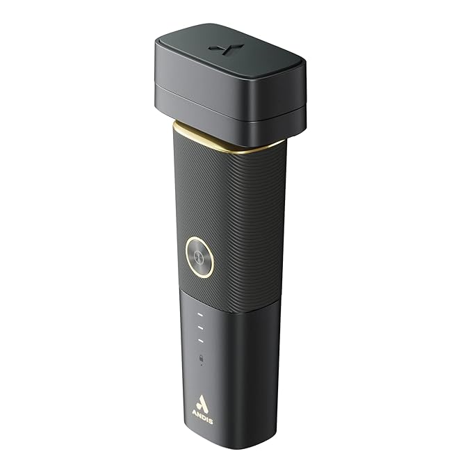Andis 17300 reSURGE Electric Lithium Titanium Precision Foil Wet/Dry Rechargeable Shaver Black