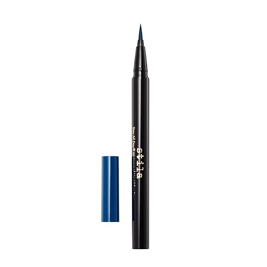 stila Waterproof Liquid Eye Liner Stay All Day Makeup with Fine Brush Tip Lasting Satin Finish Smudge-Proof &amp Transfer-Resistant