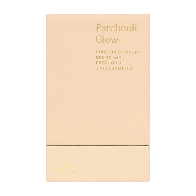 Patchouli Glow Sunscreen Drops SPF 40 PA Plus by 82E for Women - 1 oz Sunscreen