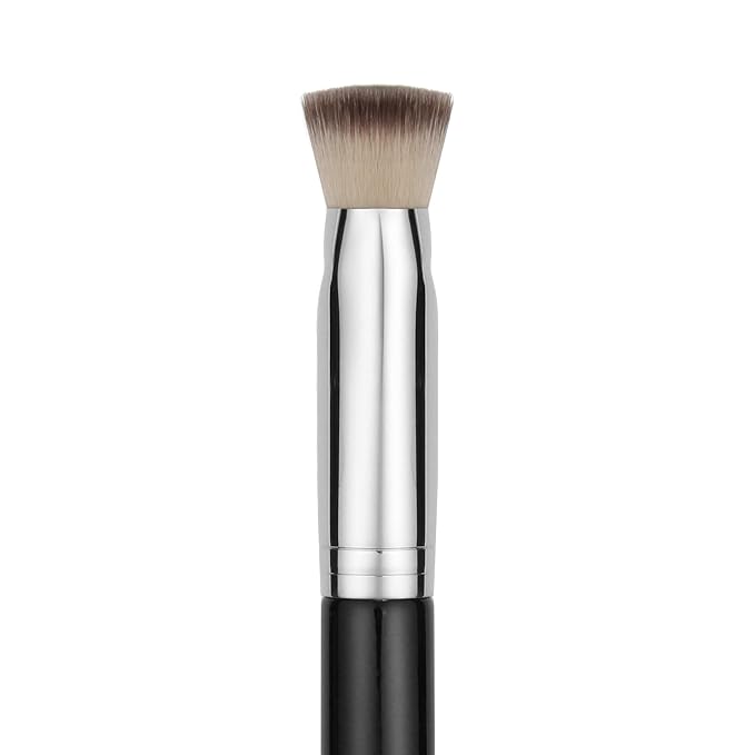 Bdellium Tools Professional Makeup Brush - Maestro Series 987 Face Blending - With Soft Synthetic Fibers For Contour Lines (Black 1pc)