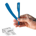 GRAVITY RAZORS Professional Straight Razor Kit ? Minimal Exposure Includes 10 Premium Blades 2mm Exposed Blue