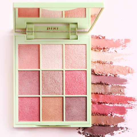 Pixi Beauty Eye Effects - Rosette Ray | Eyeshadow 9 Shade Compact Palette | Easy To Apply High Pigment Colour | Paraben-Free | 11.5g