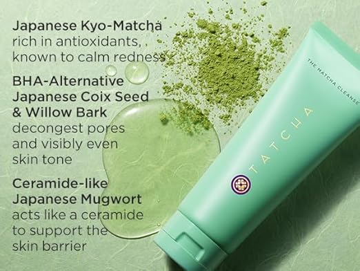 The Matcha Cleanse | Daily Clarifying Gel Cleanser Decongests Pores and Balances Oil For Primed Shine Free Skin | 5 oz