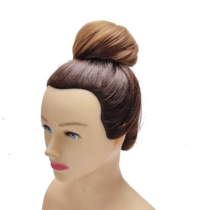 SONGCHAO Fake Hair Bun 1 Pack Donut Bun with Drawstring Ponytail Hair Extensions Synthetic Curly Bun Wig Hair Slices Hair Bun for Women Hair Accessories (Color : #99J)
