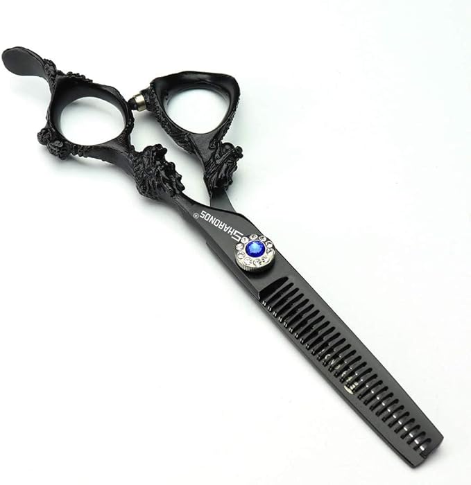 6/7/9-inch professional hair clipper set stainless steel sharp hair clippers hairdresser specific scissor (6 inch 2pc)