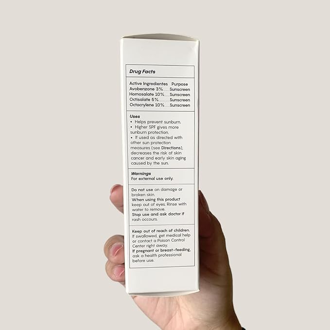 JESS BEAUTY | Let it Sun 50+ Sunscreen Green Tea &amp Aloe Extract | Skincare Sun Protection 1.7 fl oz