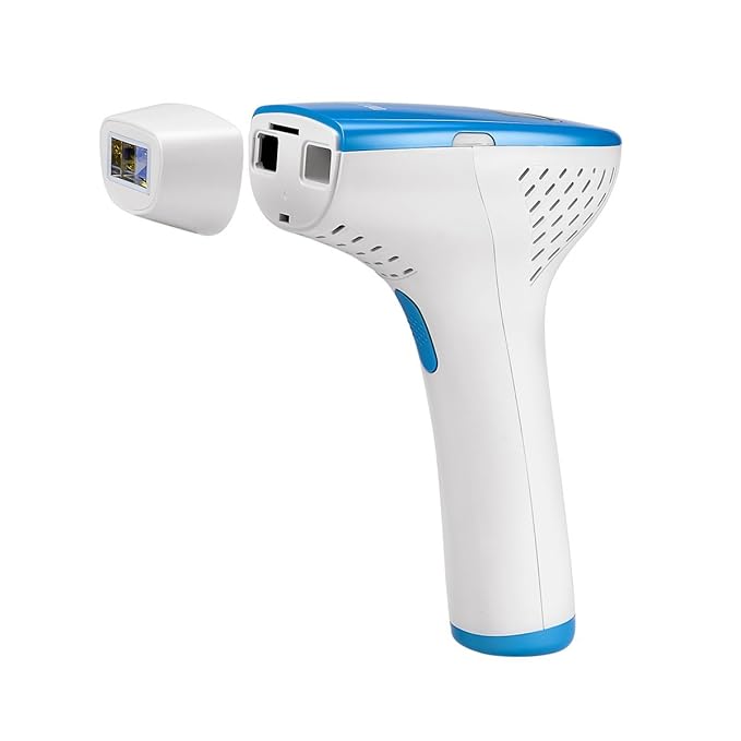 T1 Face and Body Hair Removal System - Painless IPL Hair Removal Device for Women &amp Man - Cooling Gel is Not Required - FDA cleared - Home Use IPL Hair Remover