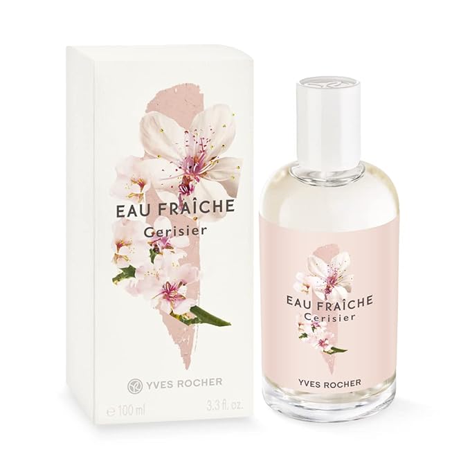 Yves Rocher Cherry Blossom cherry bloom Eau de Toilette and Shower Gel for Women (Set)