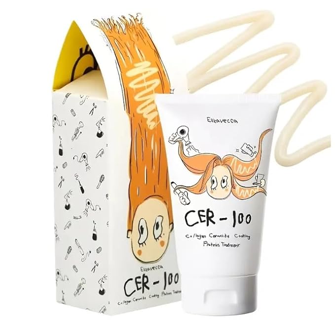 Collagen Hair Mask Deep Conditioning Treatment 100ml Protein Treatment for Damaged Hair Postcolor Deep Conditioning Smooth Texture Hydrating Frizz Control