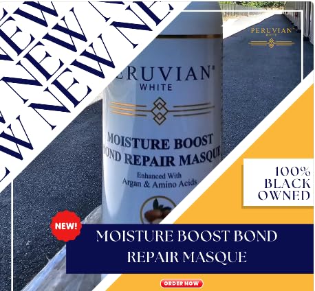 Moisture Boost Bond Repair Masque with Argan and Amino Acids 32 oz ? Deep Conditioning Treatment for Damaged Hair Strengthens Restores and Hydrates