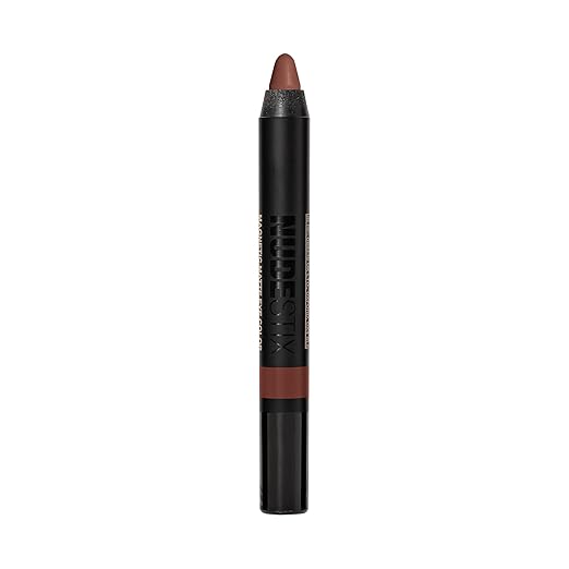 Nudestix Magnetic Matte Eye Color ? 3-in-1 Long-Wear Cream Eyeshadow Pencil Eyeliner &amp Primer | Waterproof Budge-Proof Matte Finish | Vegan &amp Cruelty-Free Eye Makeup
