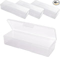 Beauticom Personal Box Storage Case for Professional Manicurist Nails Pedicure (Large Size) (40 Pieces FROSTED)