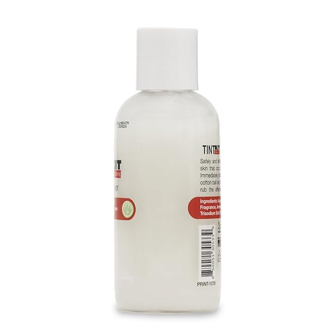 Godefroy Hair Color Tint Kit 20 Application and 4 oz Coloring Stain Remover Combo Complete Coverage of Gray Hair Roots Salon Quality Results - Dark Brown