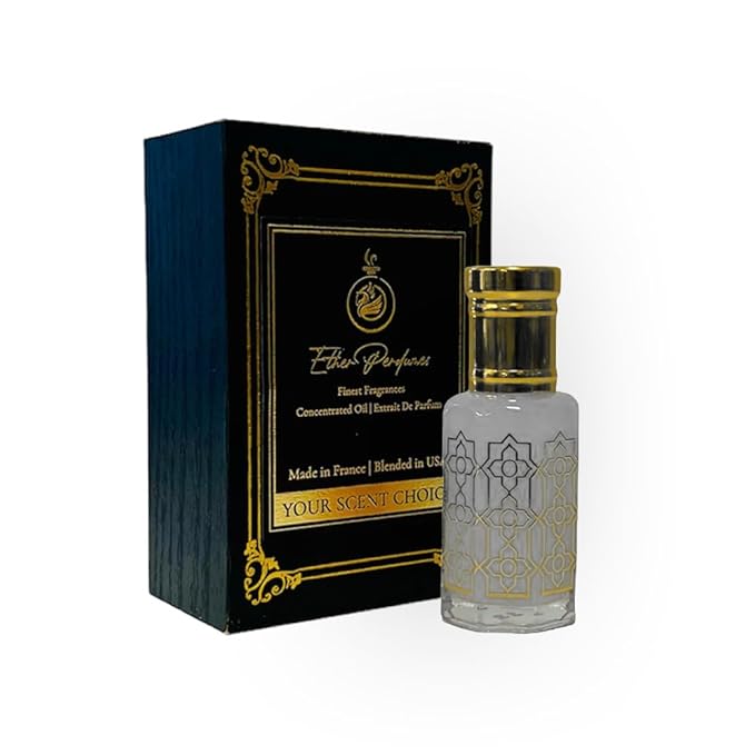 Musk Tahara Combo 3Pc Set 3 x 12mL - Alcohol Free Arabian Body Oil Perfume with Glass Dapper (WHITE MUSK+PINK MUSK+ BLUEBERRY MUSK)