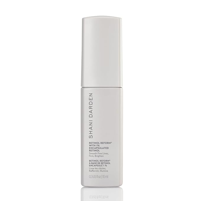 SHANI DARDEN SKIN CARE Retinol Reform with 1% Encapsulated Retinol Serum for Face &amp Neck Gentle Slow-Release Retinol Face Serum with Tripeptide for Wrinkles Fine Lines &amp Uneven Tone 0.3 fl