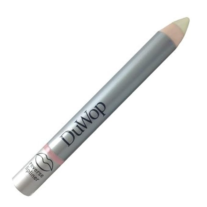 DuWop Cosmetics Reverse Lipliner Nude ? Colorless Matte Pencil to Perfectly Shape Lips and Prevent Lipstick Feathering