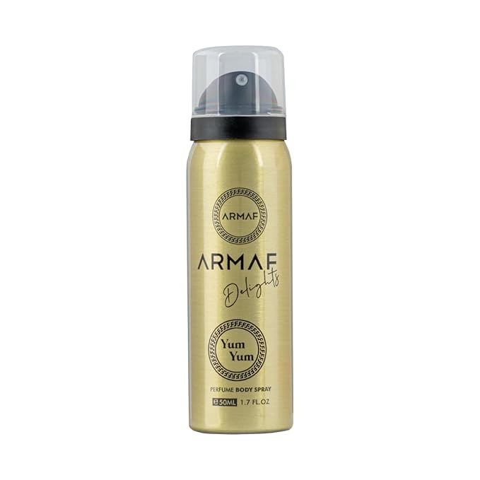 Armaf Yum Yum ? Fruity Floral Vanilla ? 4-Piece Gift Set for Women (3.4 oz Eau de Parfum + 3.4 oz Body Lotion + 1.7 oz Body Spray + 8.4 oz Body Mist)