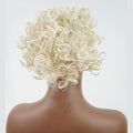 EARSHOT Hair Buns Hair Piece Ladies Fashion Wig Fluffy Curly Hair Bun Short Curly Hair Comb Ball Head Ponytail Hair Extension Synthetic Hair Bun Hair Accessories For Girls (Color : 12)